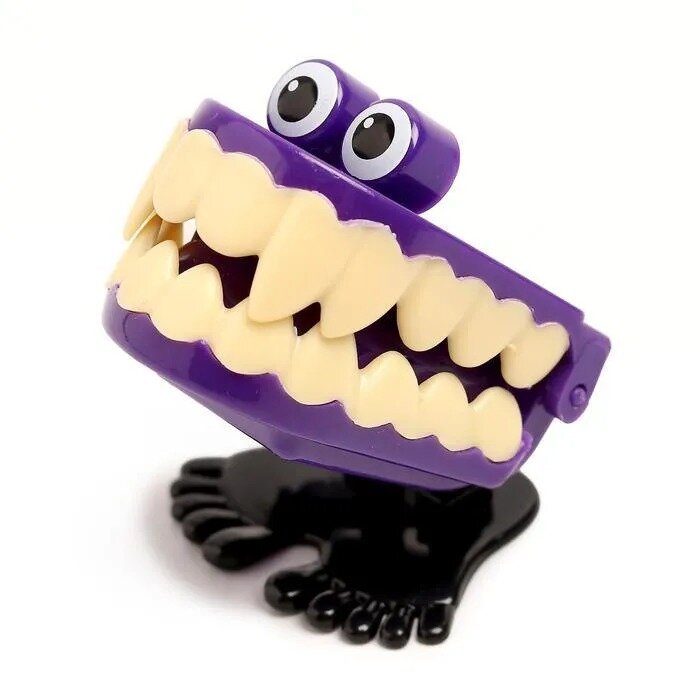 Sl игрушка заводная челюсти вампира