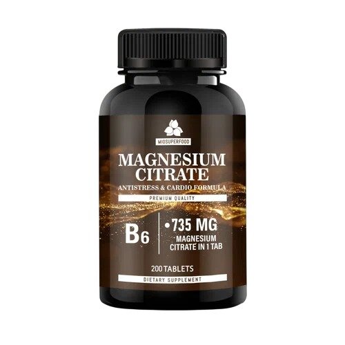 Магний цитрат с витаминами В6 форте Miosuperfood таблетки 200 шт.