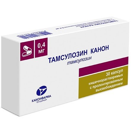 Тамсулозин Канон капсулы 0,4 мг 30 шт.