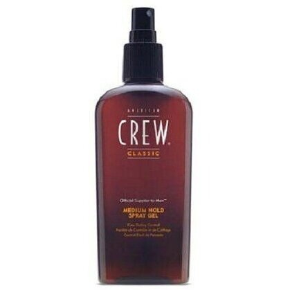 Спрей-гель для волос средней фиксации Med hold spray gel American Crew 250 мл