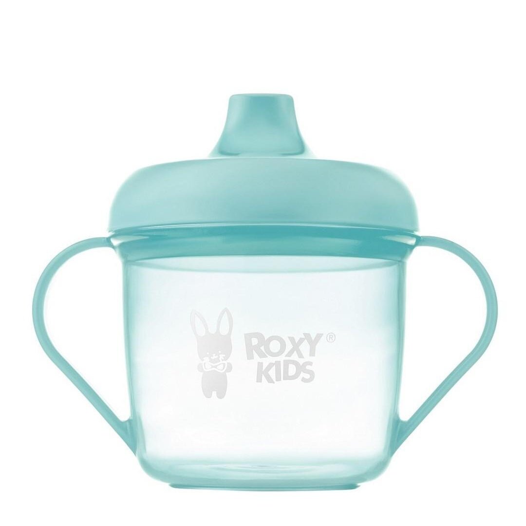 Кружка-поильник с носиком Рокси Кидс (Roxy-Kids) цвет мятный