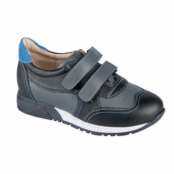 Обувь ортопедическая Twiki полуботинки спортивные размер 28 черно-серые арт. TW-435