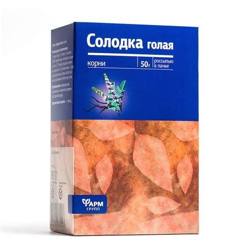 Солодка корни 50 г