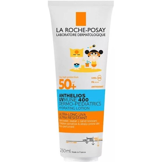 Детское солнцезащитное молочко La Roche-Posay Anthelios Dermo-Kids UVMUNE 400 SPF 50+ 250 мл