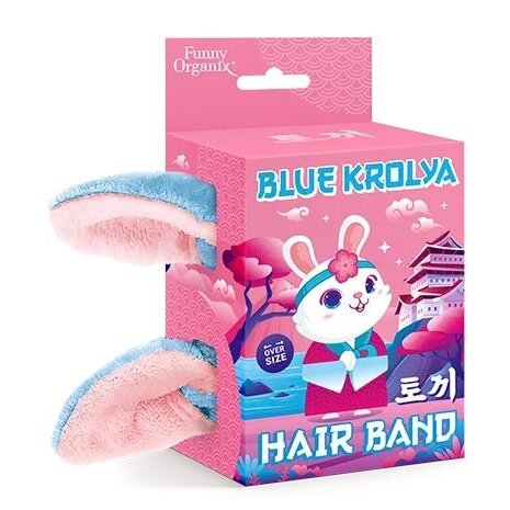 Повязка для волос Funny Organix Blue Krolya