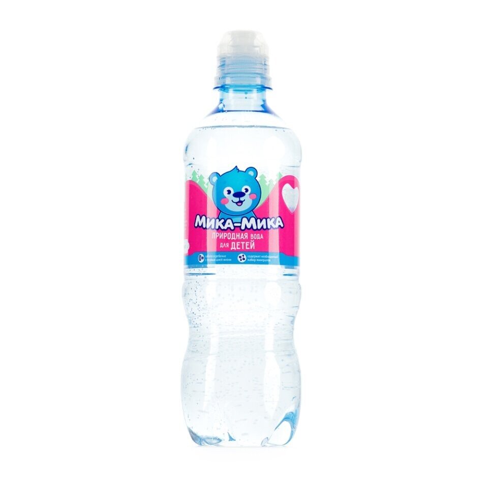 Вода природная для детей негазированная Мика-мика 0.5 л