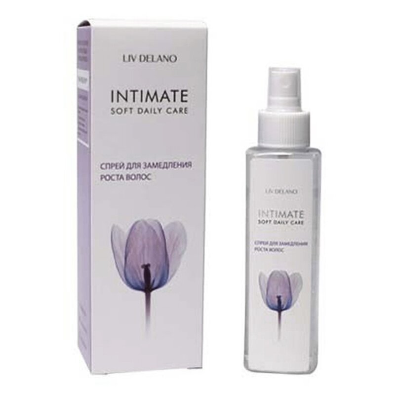 Спрей Liv Delano Intimate для замедления роста волос 150 мл