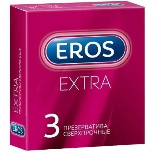 Eros презервативы экстра 3 шт.