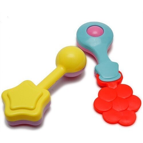 Набор погремушек-прорезывателей Бусинка 8825 2 шт.