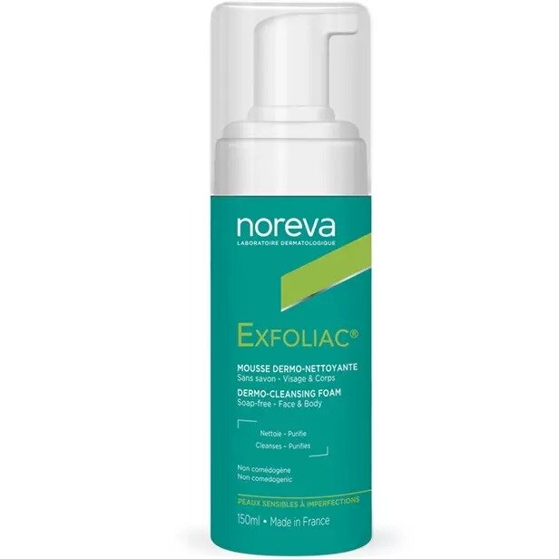 Пенка для лица Noreva Exfoliac очищающая 150 мл