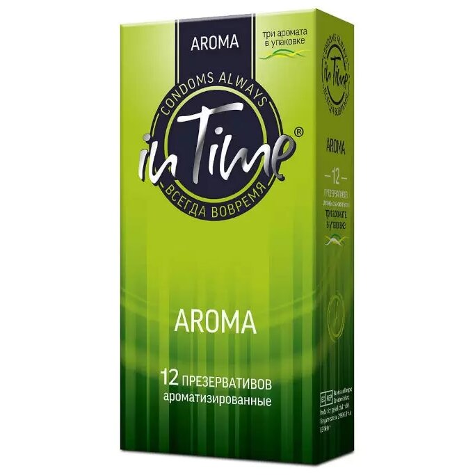 Презервативы In Time Aroma ароматизированные 12 шт.
