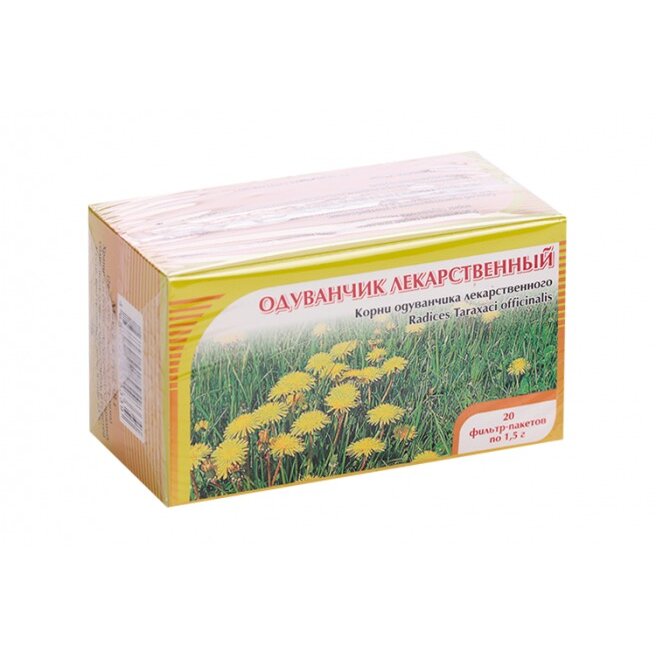 Одуванчика корень фильтр-пакеты 1,5 г 20 шт.