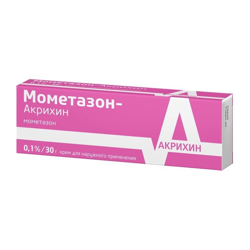 Мометазон Акрихин крем 0,1% туба 30 г
