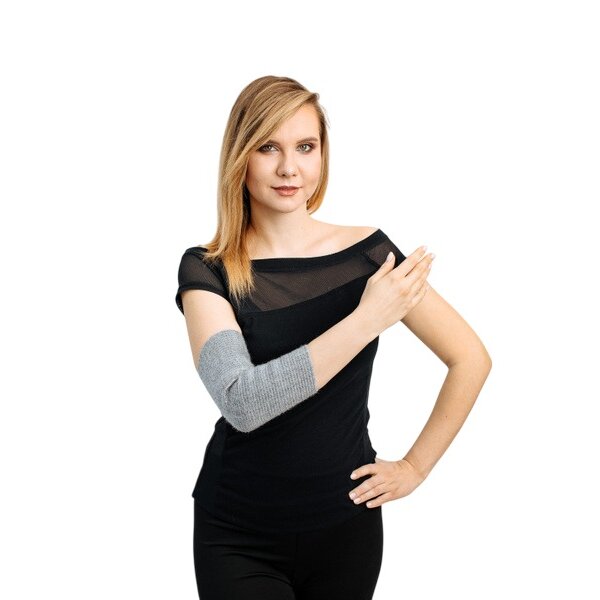 Налокотник-повязка Альмед согревающий с шерстью Мериноса р.XL (5)