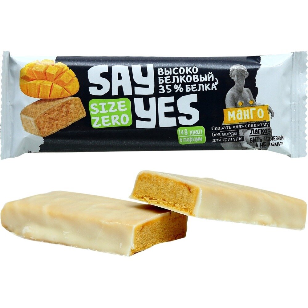 Высокобелковый батончик Say Yes манго 50 г