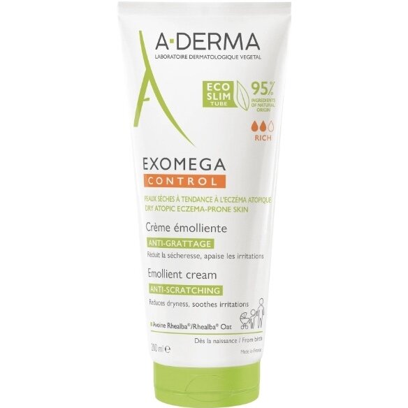 Крем смягчающий A-Derma Exomega d.e.f.i 200 мл