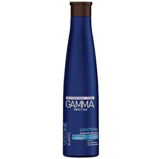 Шампунь Gamma Perfect Hair Упругий объем для тонких и лишенных объема волос 300 мл