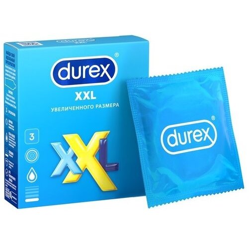 Презервативы Дюрекс (Durex) XXL 3 шт.