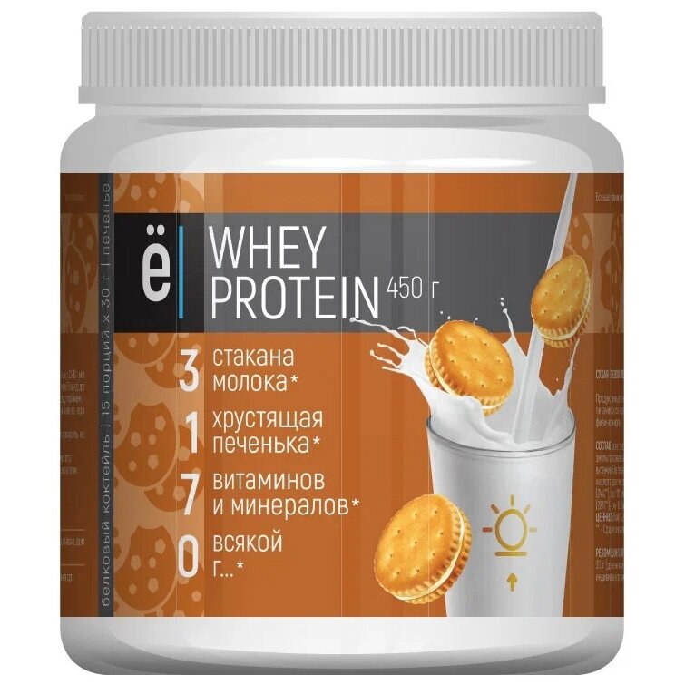 Коктейль белковый Ёбатон со вкусом печенья 450 г