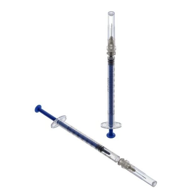 Шприц инсулиновый 3-х компонентный MedAim U-100 с иглой 0,45x10 мм 1 мл 1 шт.