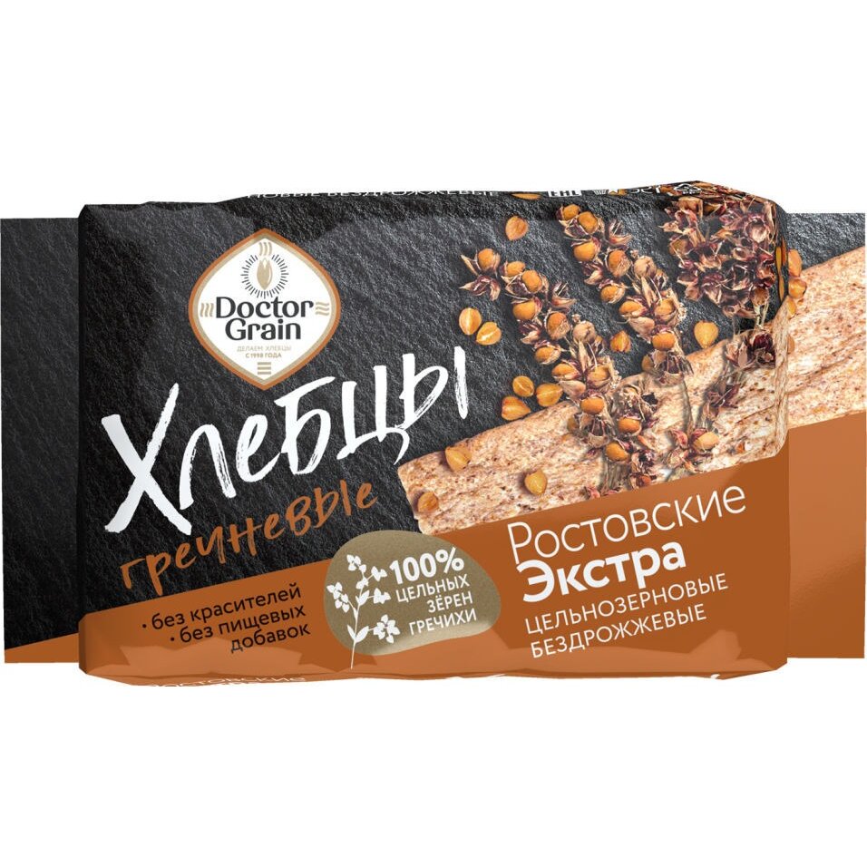 Хлебцы ростовские экстра греча 60 г