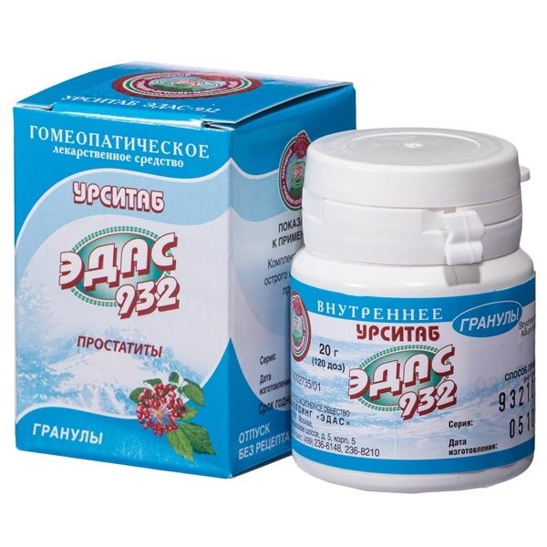 ЭДАС-932 гранулы Урситаб (простатиты) 20 г 120 доз