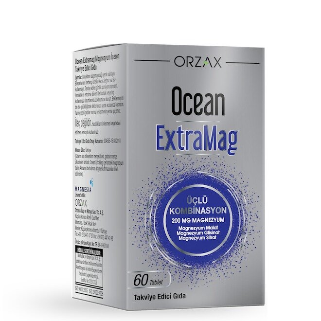 Магний Orzax Ocean ExtraMag таблетки 250 мг 60 шт.