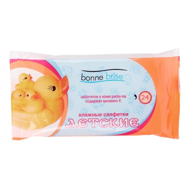 Салфетки влажные детские Bonne Brise 24 шт.