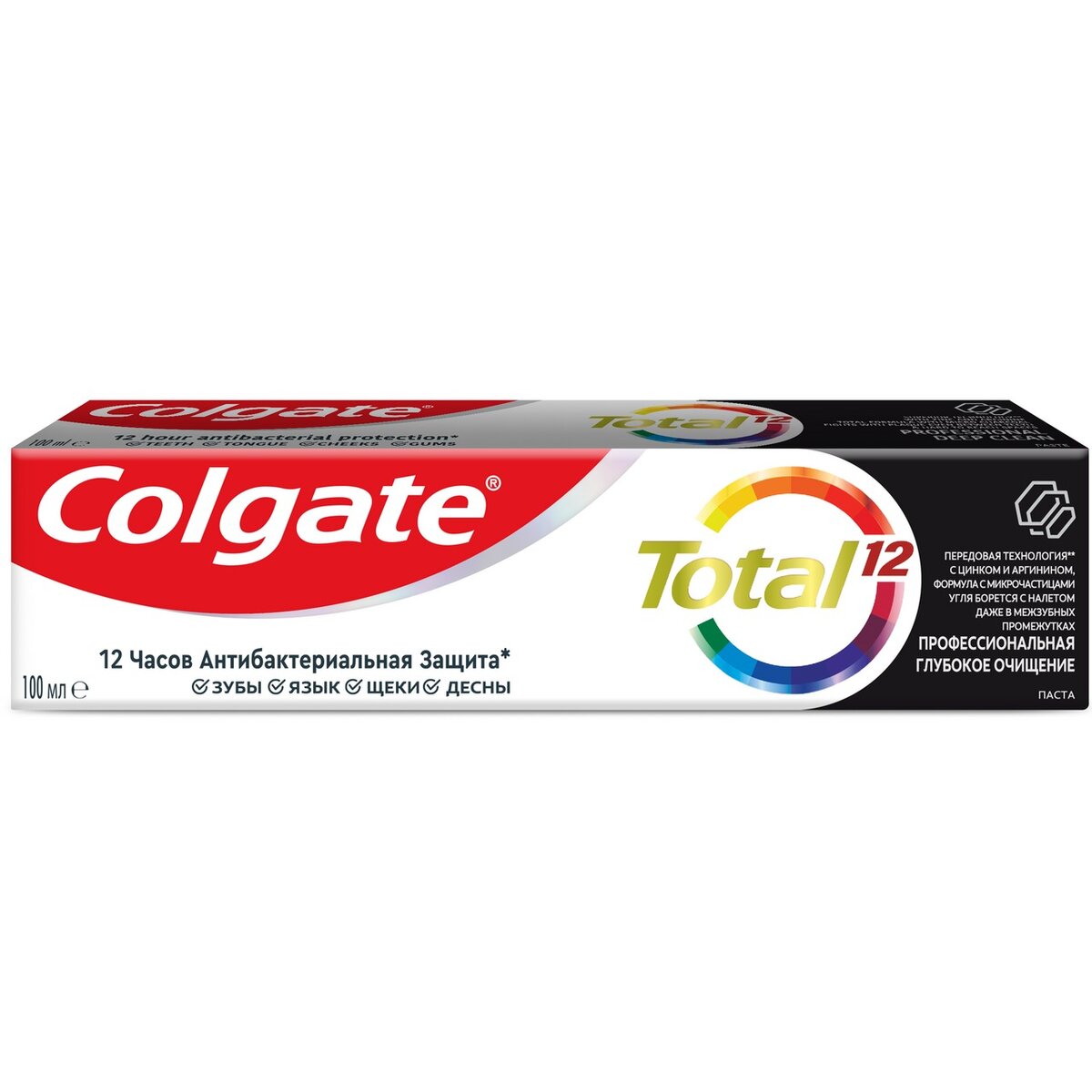Зубная паста Colgate Total Глубокое очищение 100 мл