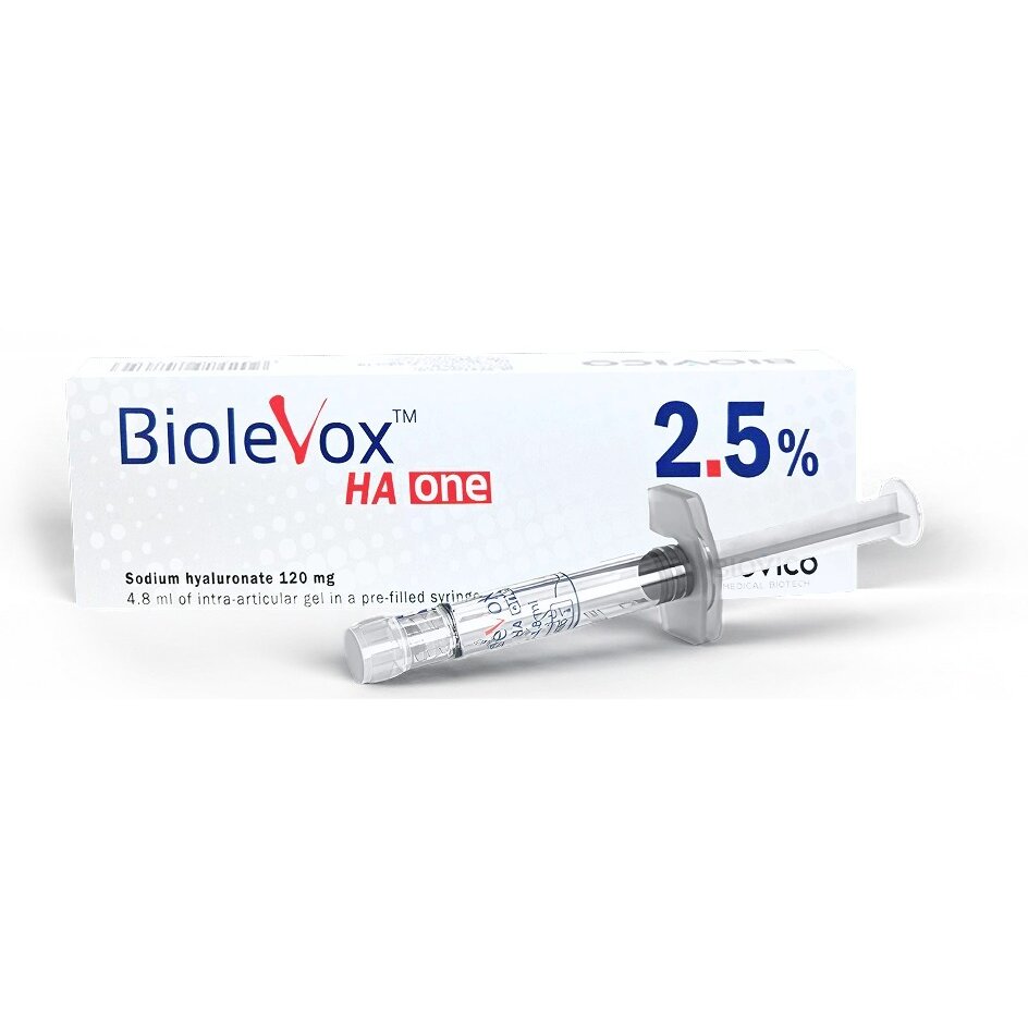 Биолевокс (Biolevox) НА ONE имплантат для внутрисуставных инъекций 2,5% 4,8 мл