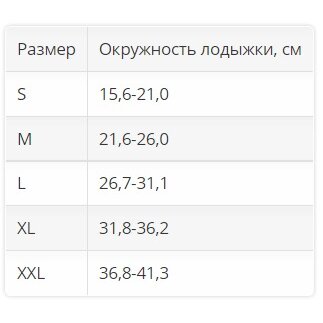 Бандаж на голеностопный сустав Oppo Medical арт. 2204 с открытой пяткой р.M