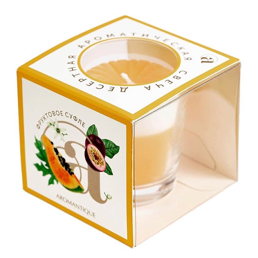 Свеча ароматическая AROMANTIQUE фруктовое суфле