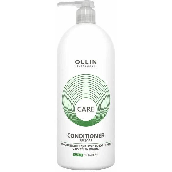 Ollin professional care кондиционер для восстановления структуры волос 1000мл