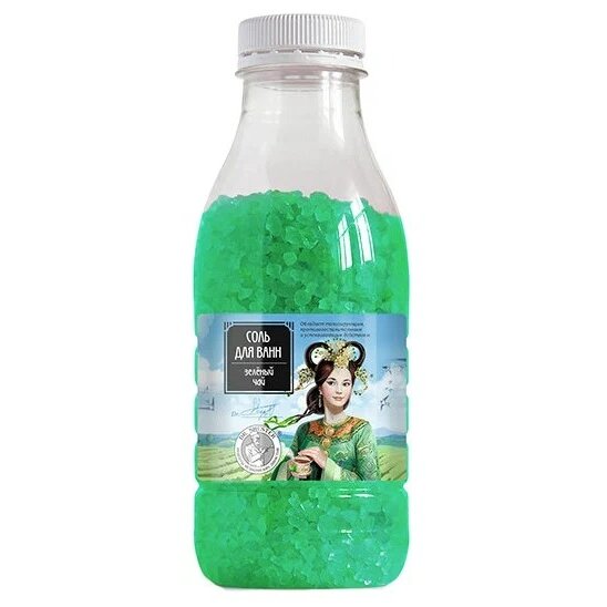 Доктор шустер соль для ванн морская зеленый чай 600 г