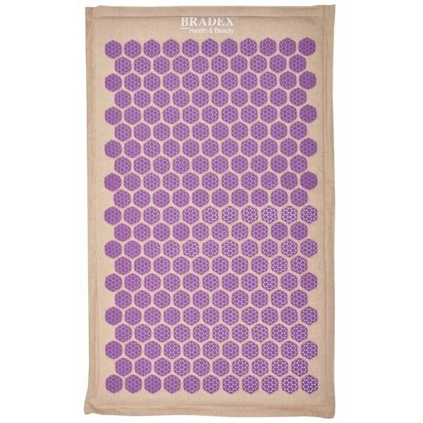 Коврик акупунктурный Bradex KZ 0672 Нирвана 77 х 44 см фиолетовый