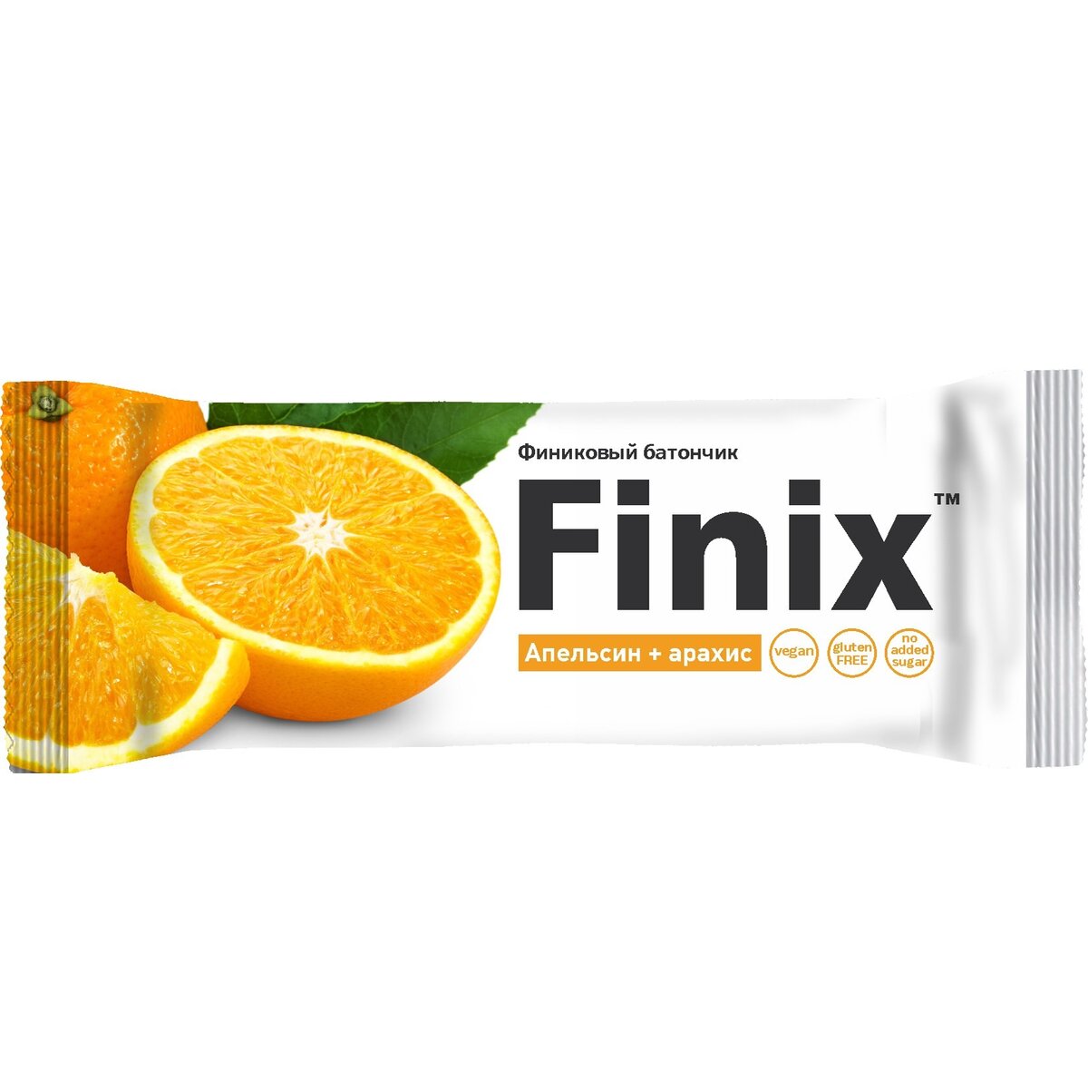 Батончик Finix финиковый арахис/апельсин 30 г