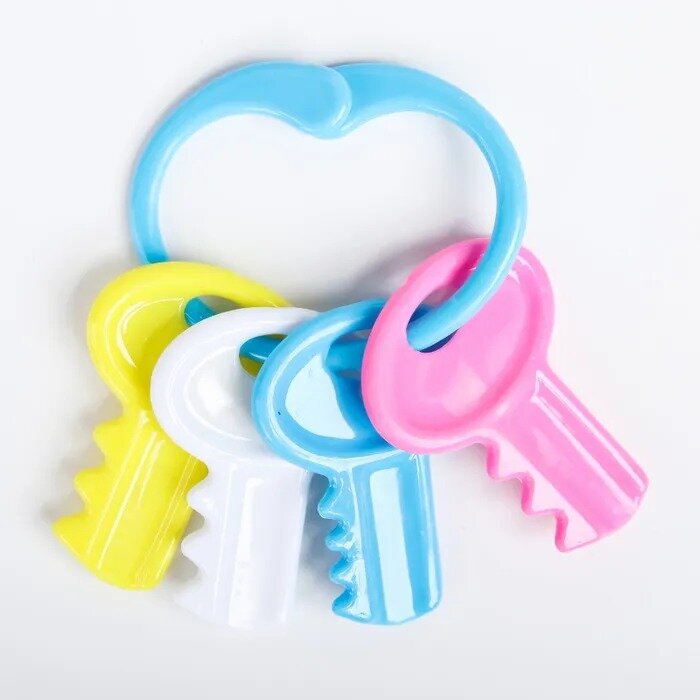 Игрушка-погремушка Крошка Я ключик с 4 мес 1 шт.