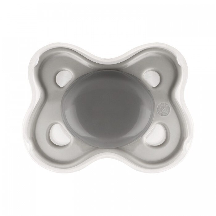 Пустышка силиконовая Лабби (Lubby) 0+ скошенный сосок 13654 кнопочка