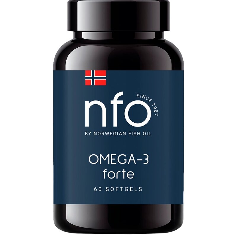 Norwegian Fish Oil Омега-3 капсулы 1384 мг 60 шт.