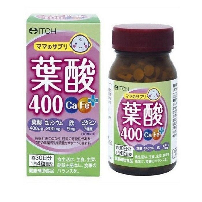 Мультивита плюс кальций и железо Itoh таблетки 250 мг 120 шт.