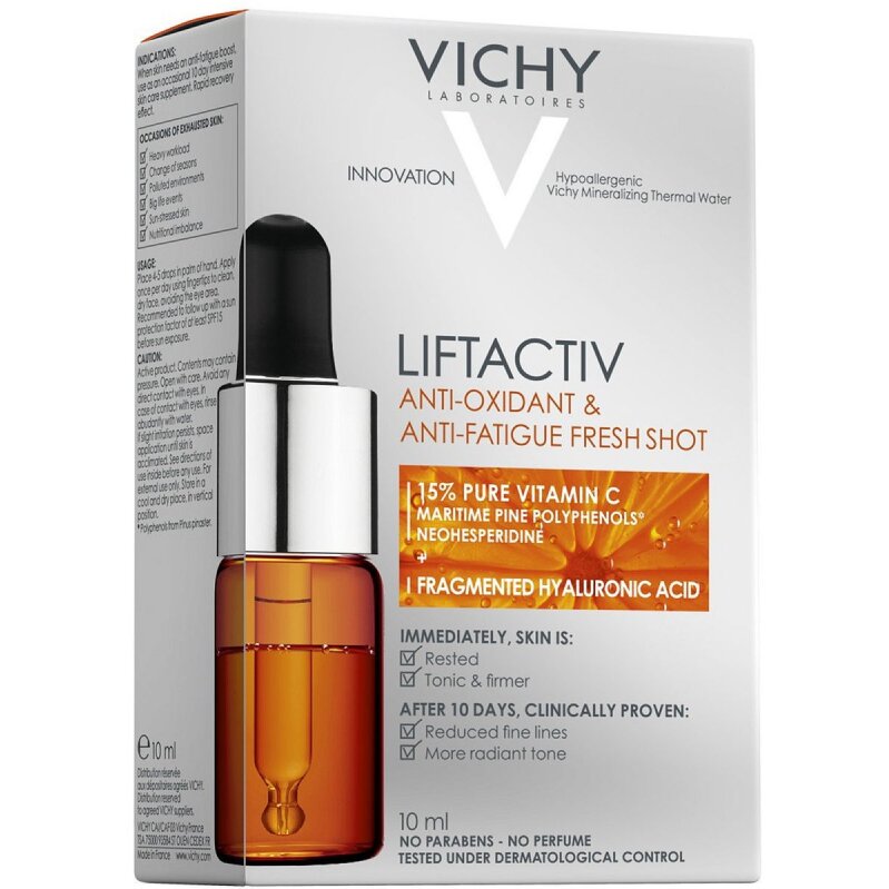 Антиоксидантный концентрат молодости кожи Vichy Liftactiv 10 мл