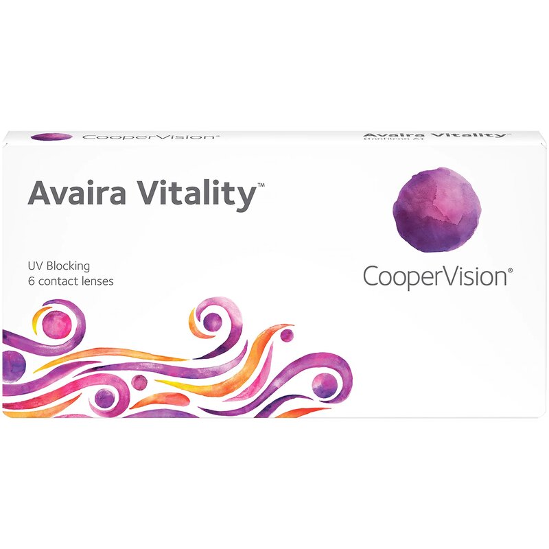 Контактные линзы Cooper Vision Avaira Vitality D -2.5 R 8.4 6 шт x1