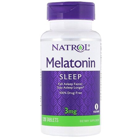 Мелатонин таблетки 3 мг x120