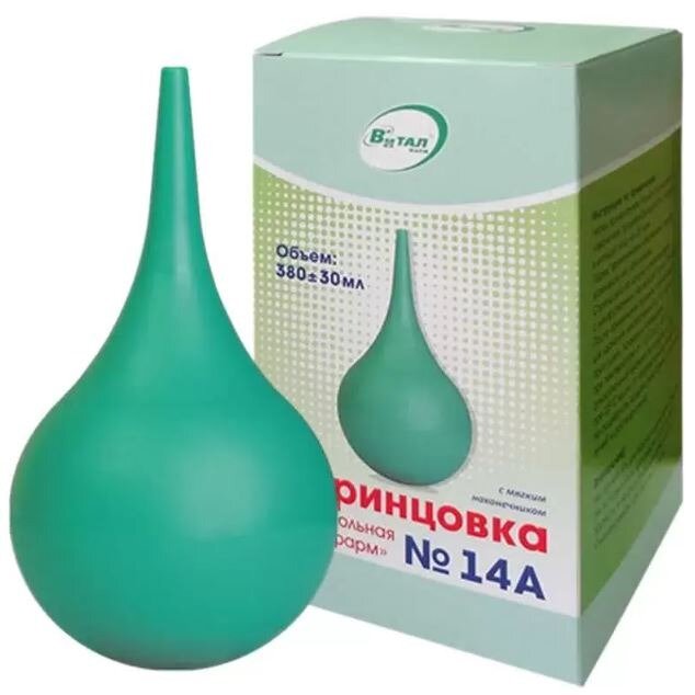 Спринцовка с мягким наконечником А-14 380 мл