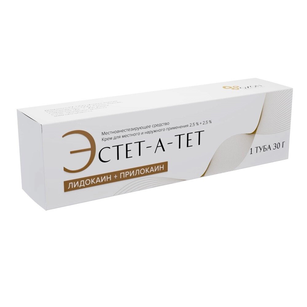 Эстет-а-тет крем для местного и наружного применения 2,5%+2,5% 30 г