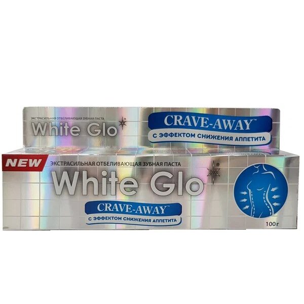 White glo crave away паста зубная с эффектом снижения аппетита 100 мл