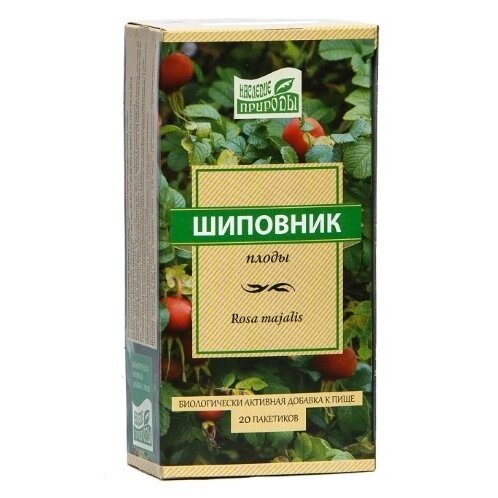 Плоды шиповника Наследие природы фильтр-пакеты 1,5 г 20 шт.