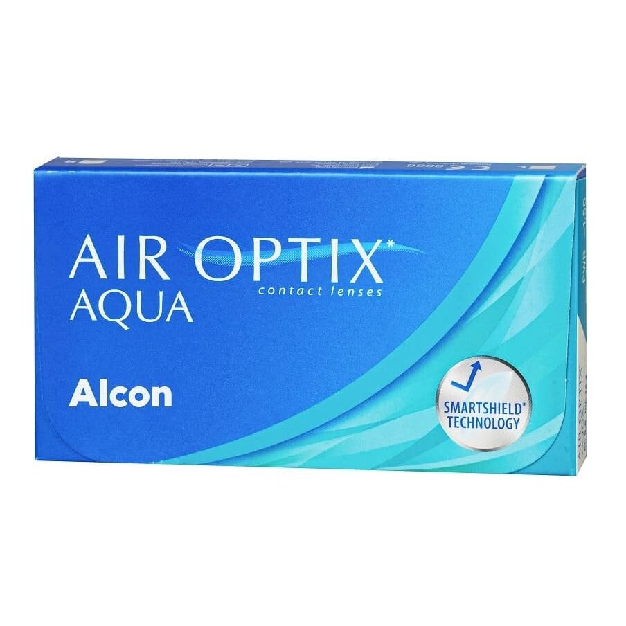 Контактные линзы Air Optix Aqua на месяц -3.25/8.6/14.2 3 шт.