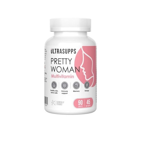 Витаминно-минеральный комплекс для женщин UltraSupps таблетки 90 шт.