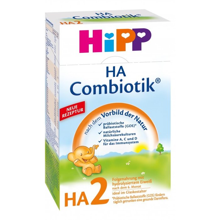 Молочная смесь Hipp-2 Combiotic гипоаллергенная 500 г